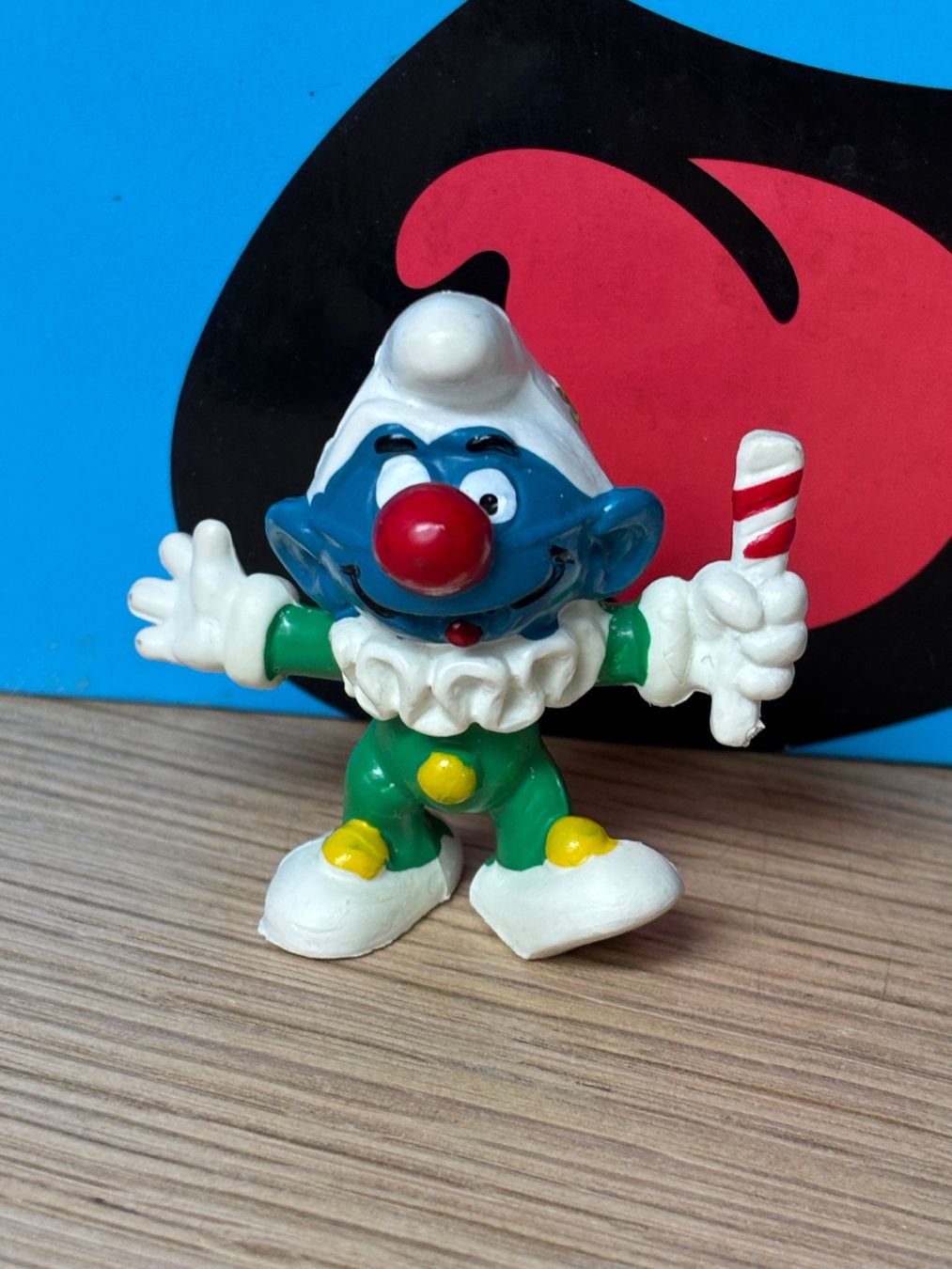 Schleich Statuette: Clown Schlumpf – Usato da Lyss venduto da Duckszone