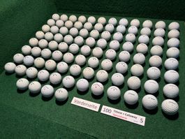 100 Golfbälle Titleist + Callaway „Spezial“ (Set 065)