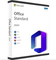 Microsoft Office 2024 Standard 3 PC Vollversion mehrsprachig