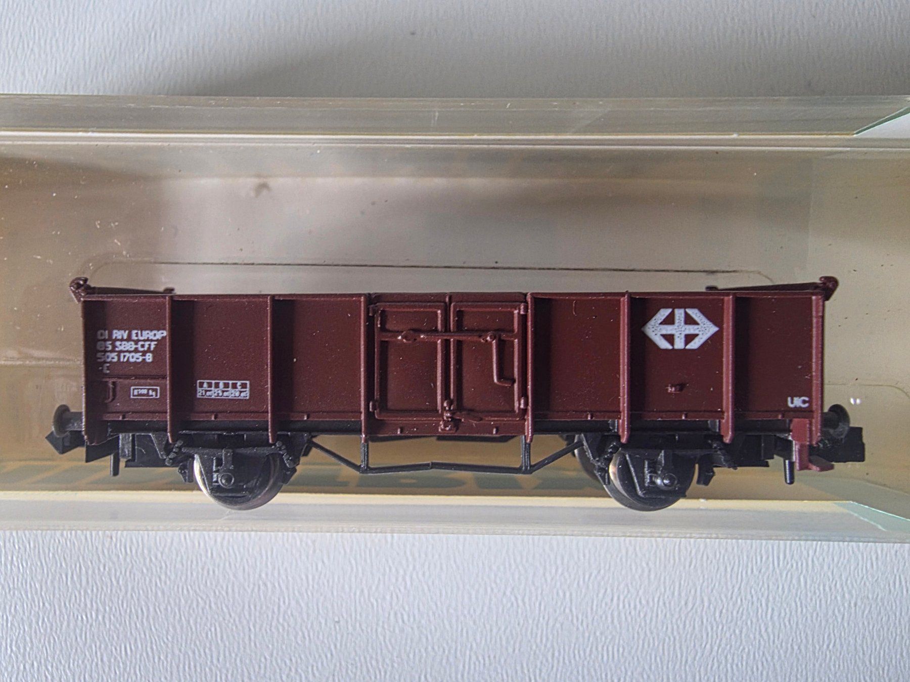 Trix Modelleisenbahnen: 6 Stück verschiedene Güterwagen – Neu (gemäss Beschreibung) aus Seuzach von Loeckeli01 1
