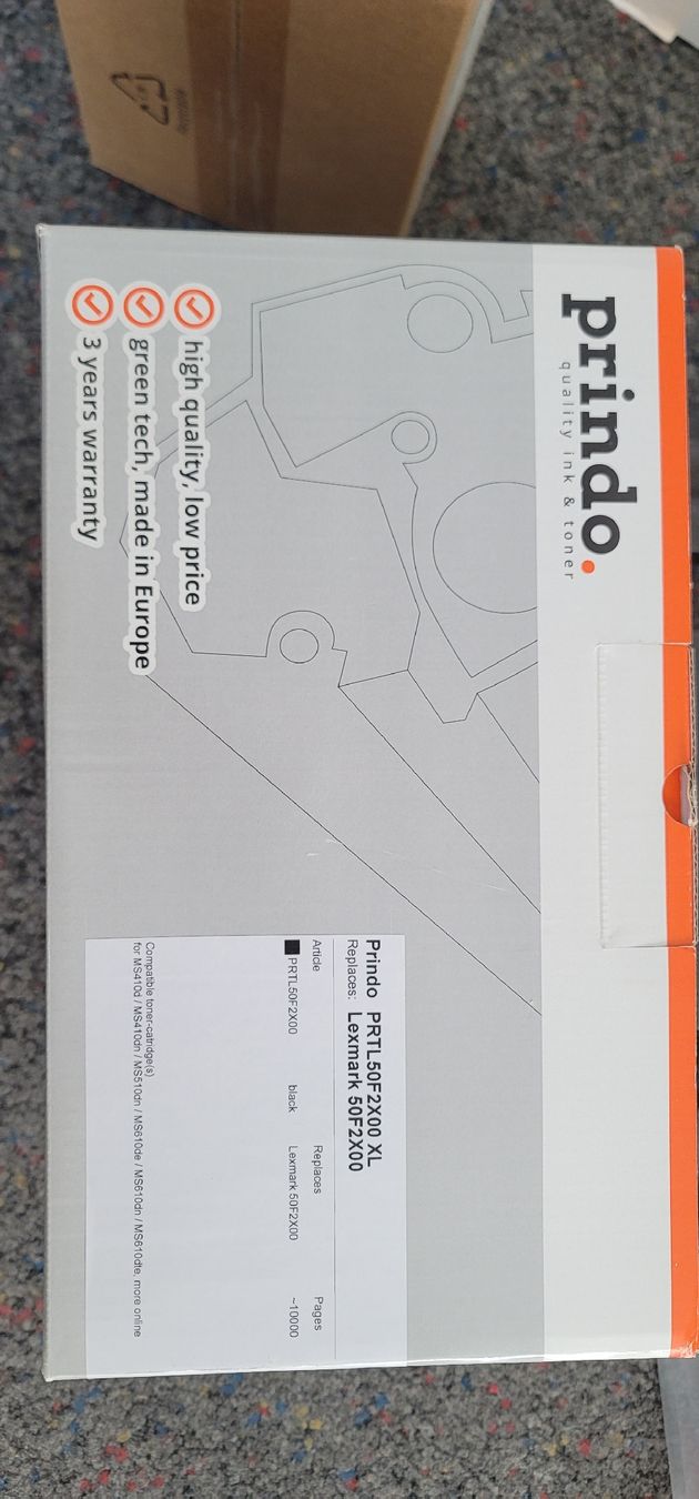 Lexmark Cartouches & Toner: Lexmark 50F2X00 – Neuf (Voir description) à Ostermundigen par zaster.cholae