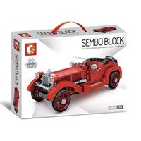 Klassischer Oldtimer Rot
