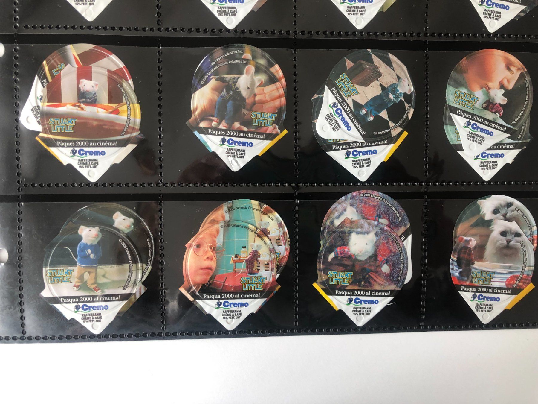 Coperchi dei cremini per caffè: Kaffeerahmdeckeli  D.3130 Stuart Little Stuart Little – Usato da Bassersdorf venduto da sammelfloh 3