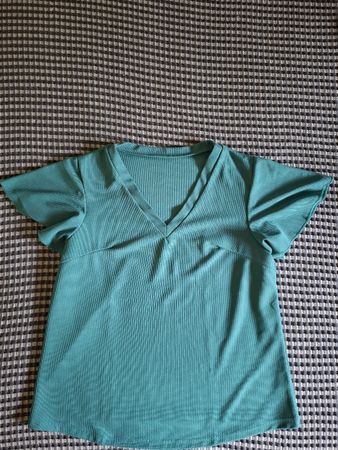 T-shirt stlye polo vert
