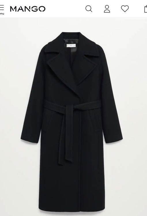 Mango Black Coat Kaufen auf Ricardo