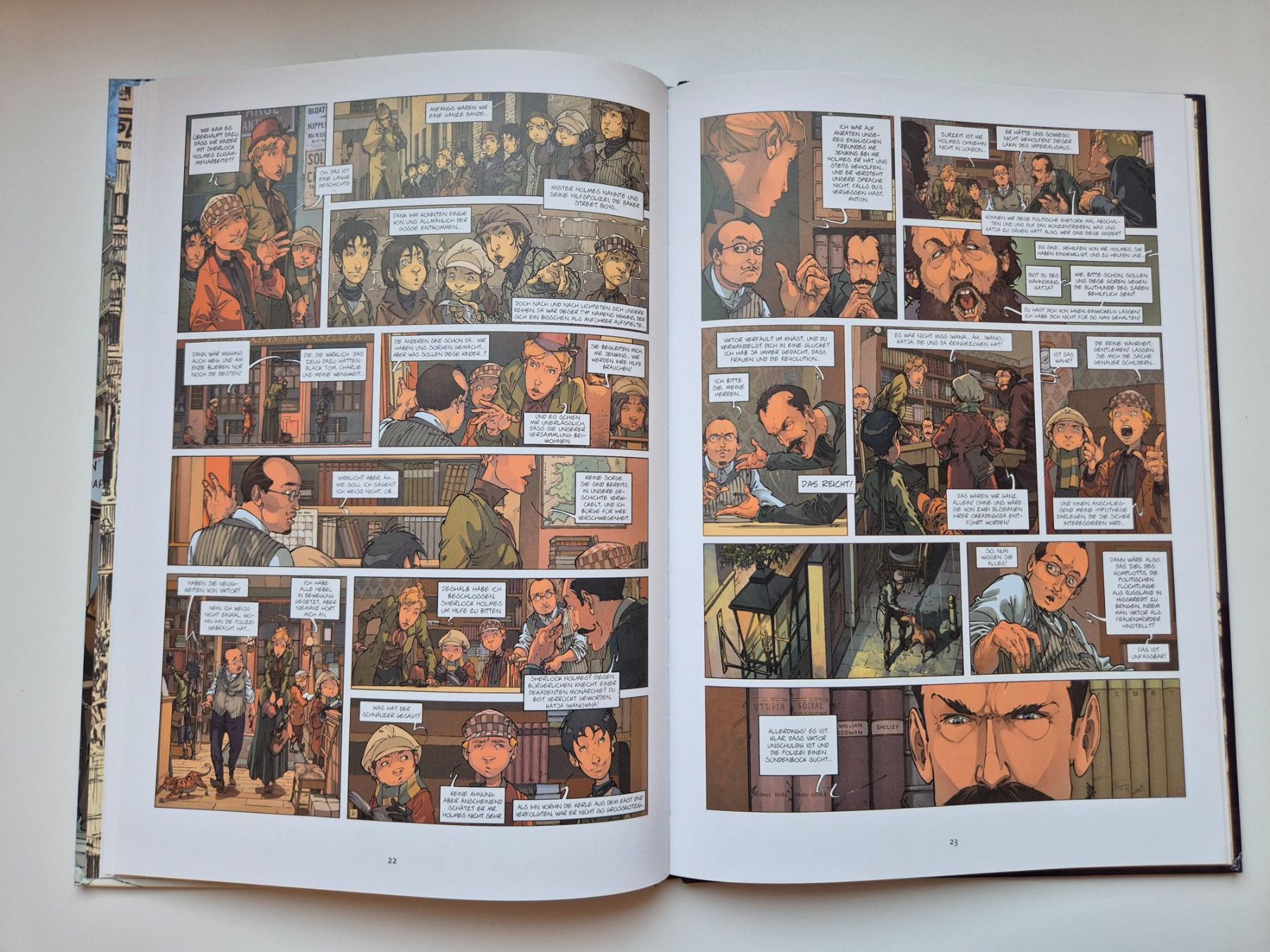 Comics: Die Vier von der BAKER STREET   /  Splitter Comic – Gebraucht aus Niederweningen von Obson 3