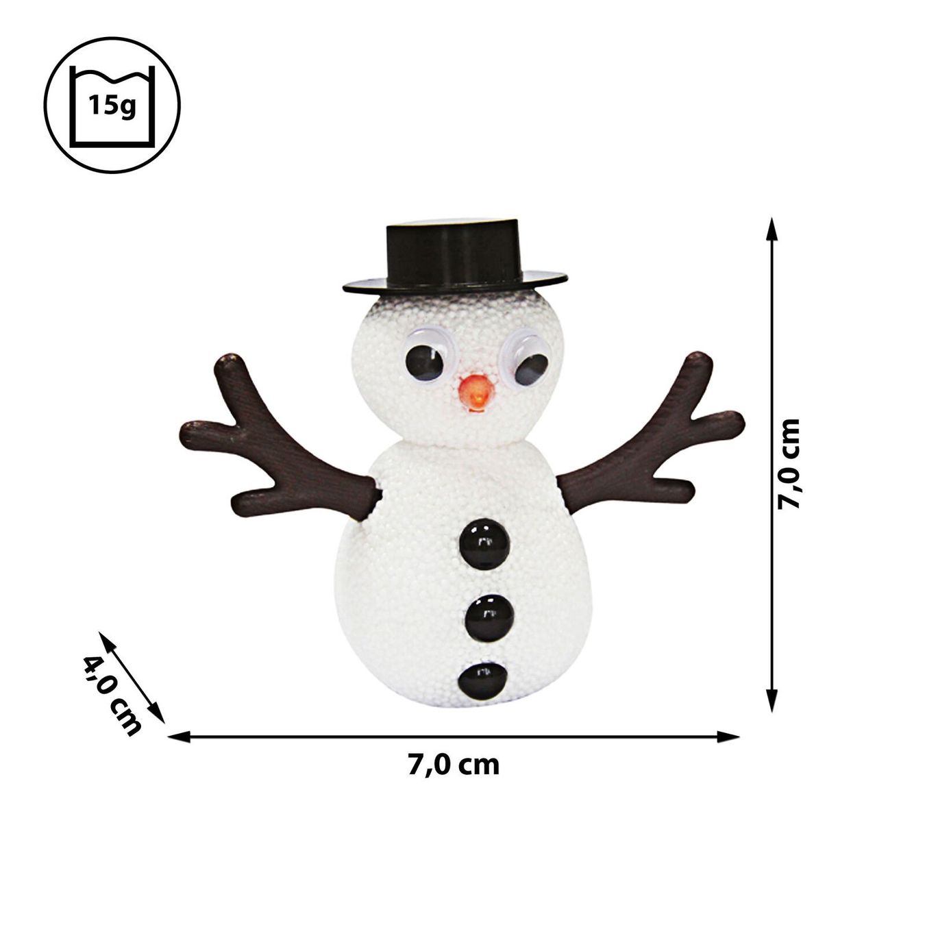 Kit bricolage: Schneemann Knete, DIY – Nuovo e nell'imballaggio originale da Bonstetten venduto da SurpriseShop 1