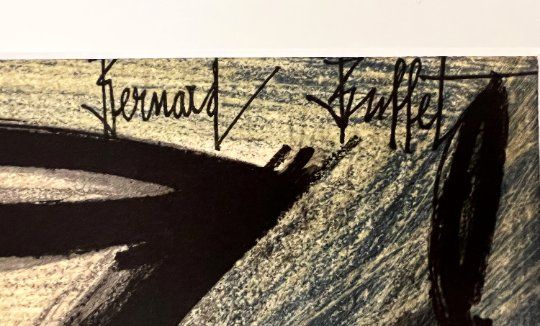 Grafica & Litografie: Bernard Buffet - Stillleben - Original-Lithographie Vintage – Nuovo (secondo la descrizione) da Ponte Tresa venduto da 11GalleriaAlterEgo11 2