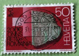 CH Briefmarken mit Gestempelt   