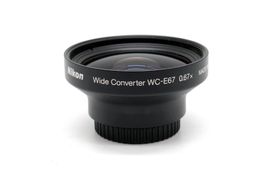 Nikon WC-E67 Weitwinkelkonverter, Wide Attachment + UR-E20