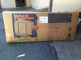 Gartenhaus DURAMAX Titan Metall- 2,6 × 1,8 m – NEU 