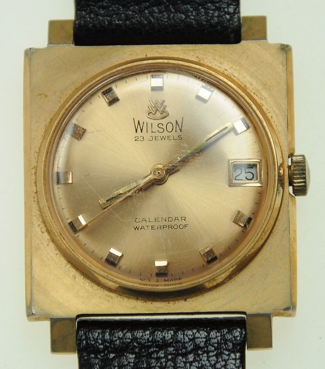 Vintage Wilson Calendar Armbanduhr Kaufen auf Ricardo