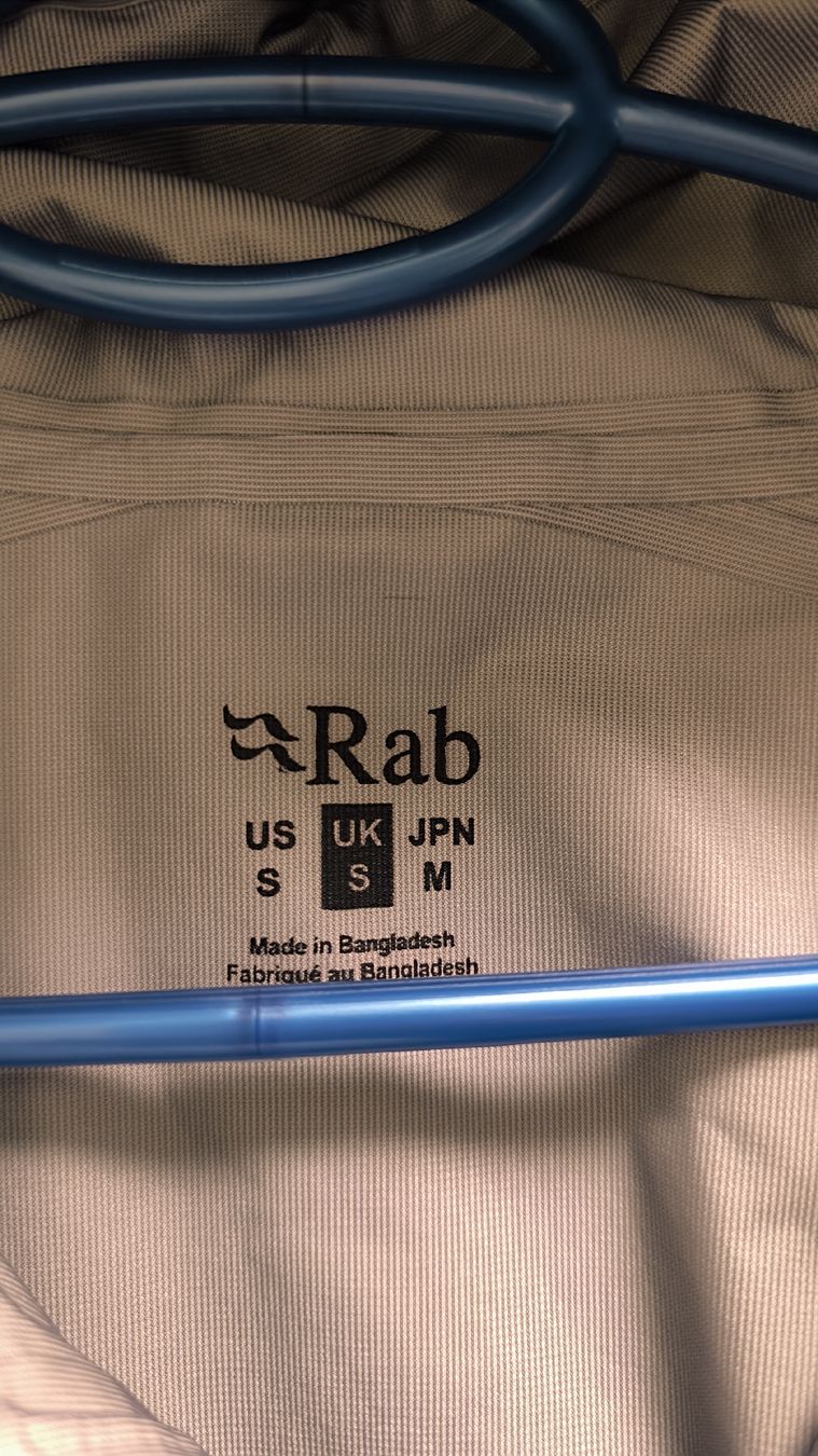 Rab Jacken:  Rab Waterproof Jacket - Navy Blue - Size S - Pertex  – Neu (gemäss Beschreibung) aus Zermatt von san_d26d 1