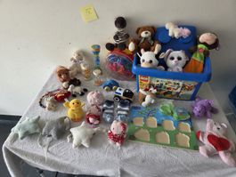 Grosses Spielzeugpaket für Kinder - Viele Kuscheltiere!