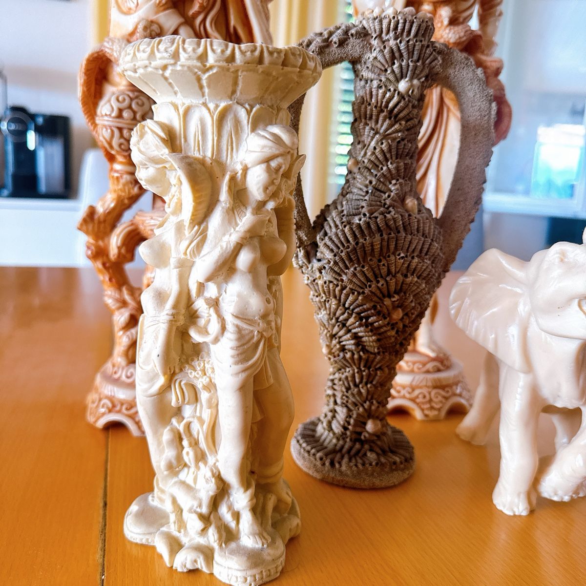 Toutes les décorations: Set 5 Dekofiguren & Vasen Vintage – D'occasion à Wiedlisbach par Aquarium-Deko 3