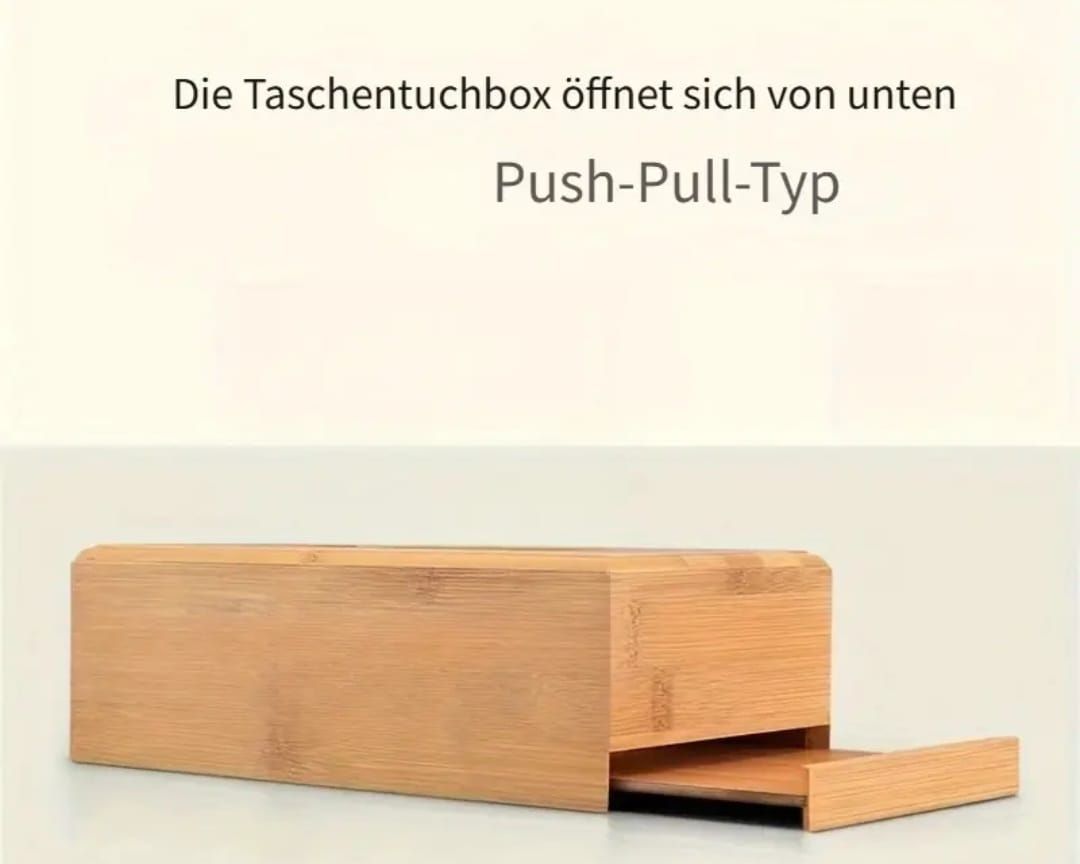 Altro in  Abbigliamento & Accessori: Taschentuch-Box Holz 23x12x8,5cm – Nuovo (secondo la descrizione) da Zetzwil venduto da Sonneblueme987 1
