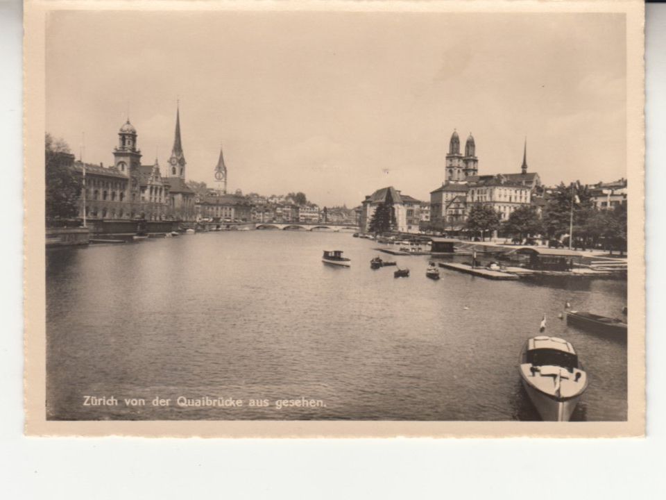 Cartoline postali: Zürich ca. 1940,  3 Karten – Usato da Bürglen TG venduto da StampGraf 5