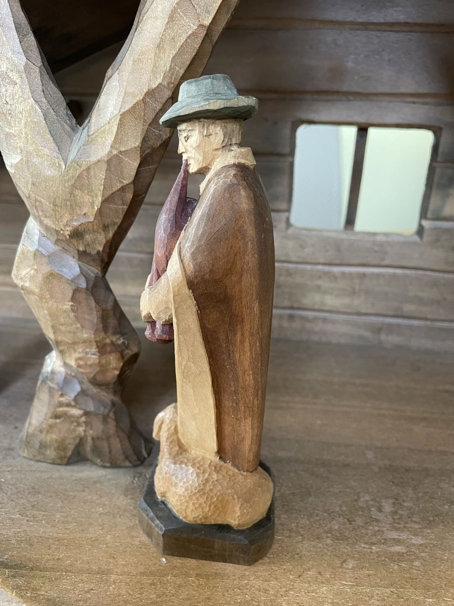 Figurines: Dudelsackbläser m. Schaf E. Thomann Brienz – D'occasion à Flawil par Naphtali 3