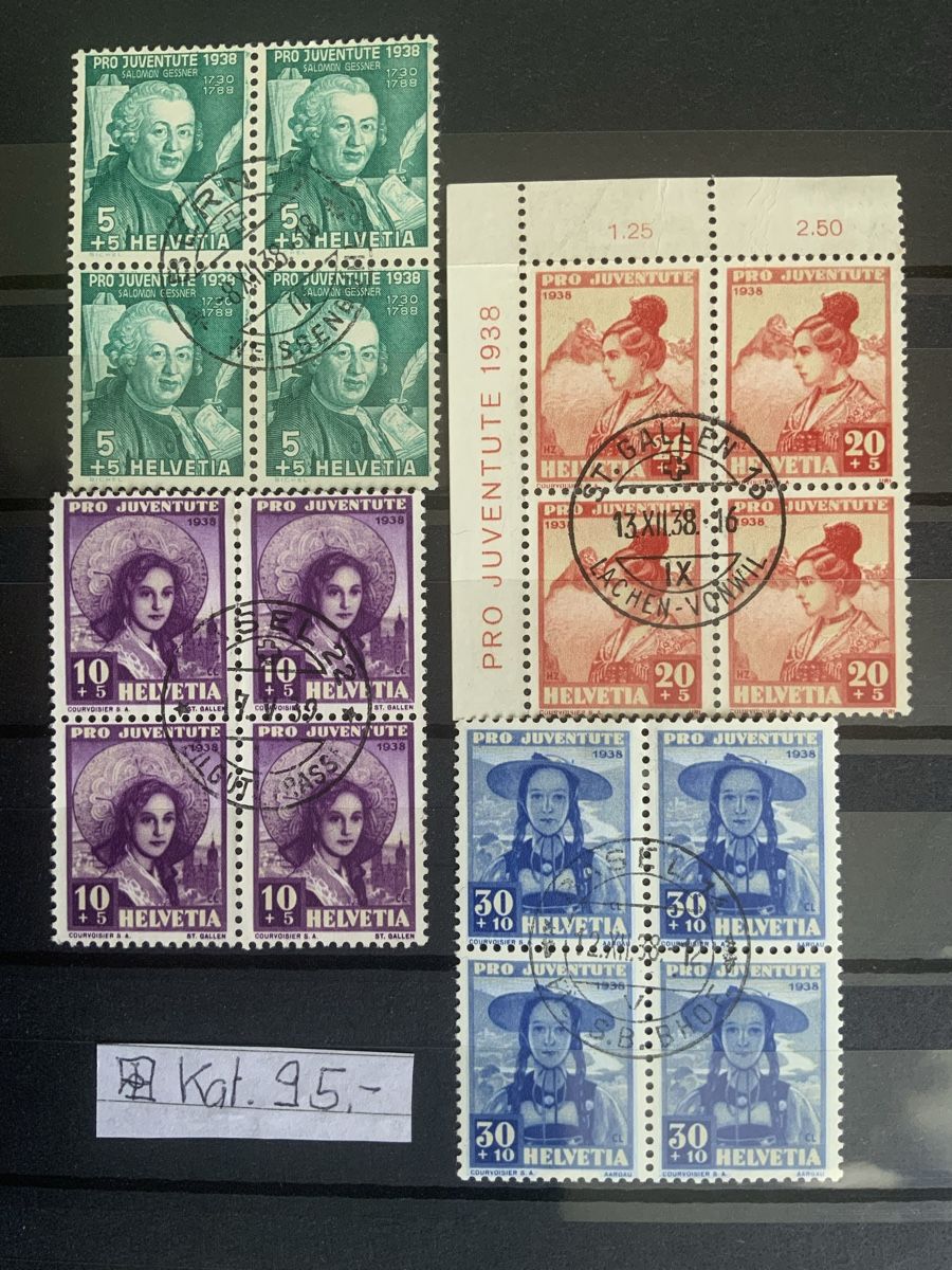 Tutti i francobolli: Juventute Briefmarken – Usato da Binningen venduto da chr_cr5n