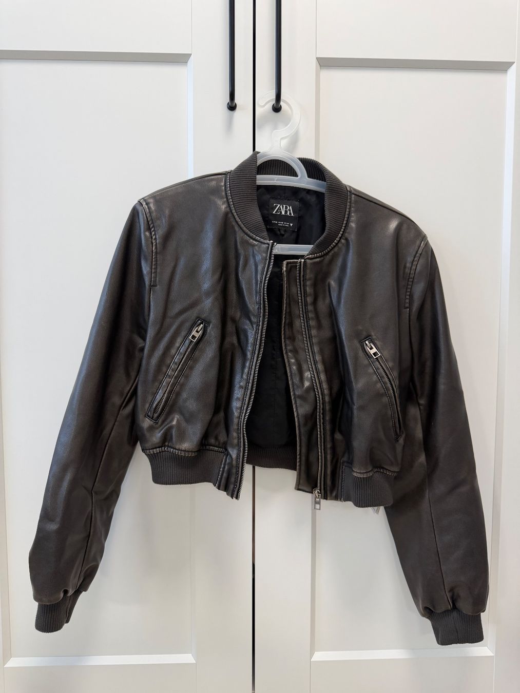 Zara Giacche: zara leder bomberjacke – Nuovo (secondo la descrizione) da Lengnau BE venduto da naa_y8xw 1