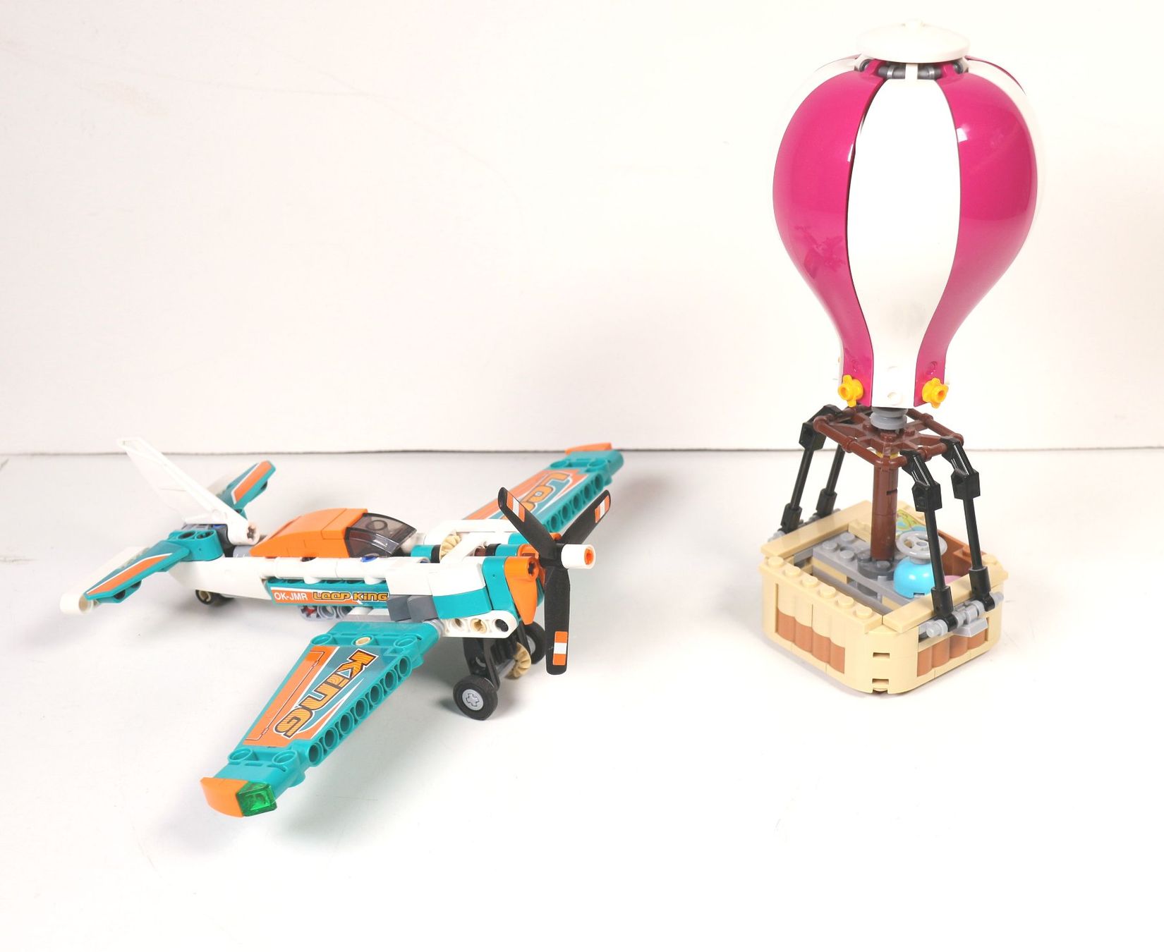 Lego Kit di costruzioni: Flugzeug und Heissluftballon – Usato da Hettlingen venduto da Scholi99
