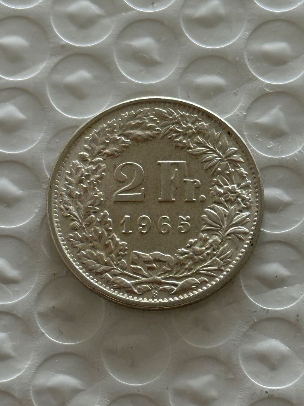 Tutti le monete: 2 Franken 1965  Unz / Stgl – Nuovo (secondo la descrizione) da Wallisellen venduto da SWISS_SILVER1