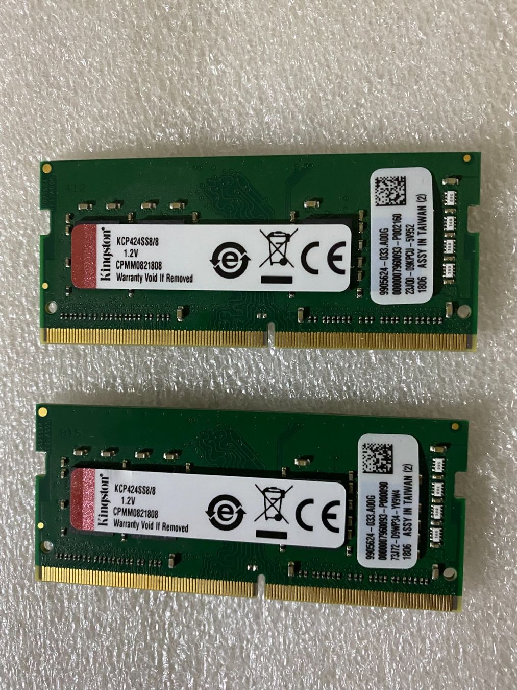 Kingston Memory / RAM: Kingston Laptop Memory 2 x 8=16GB PC4-2400 MHz – Neu (gemäss Beschreibung) aus Bülach von samang 1