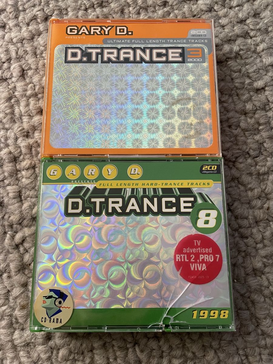 CDs: 2x Gary D. — D.Trance Vol.3+8 – Gebraucht aus Reinach AG von trigger7811