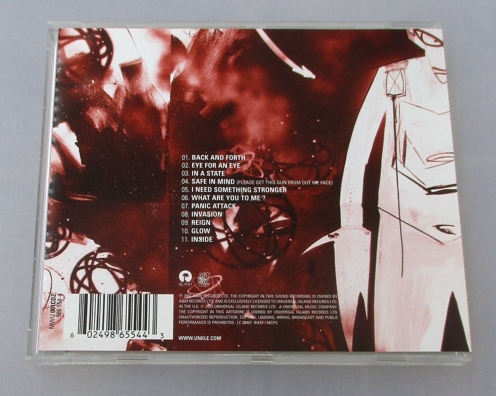 CDs: UNKLE - Never, Never, Land – Gebraucht aus Wattwil von Muriel11 1