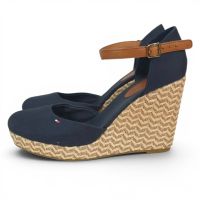 espadrilles compensées Tommy Hilfiger – Bleu Taille 41