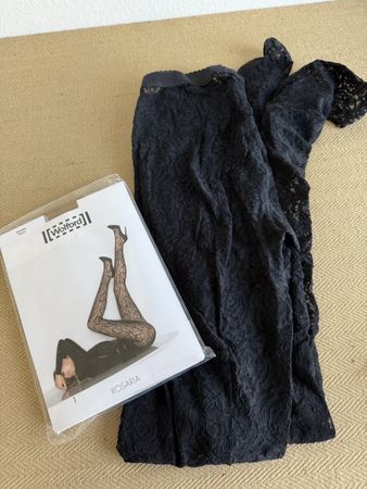 WOLFORD Rosaria Tights Schwarz Gr. L 