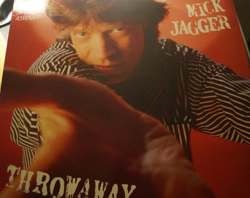 Mick Jagger Maxi Singles45 Throwaway Kaufen auf Ricardo
