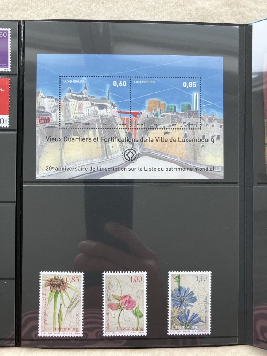 Tous les timbres: Luxembourg Post Stamp Collection 2014 - Collectors Item – Neuf (Voir description) à Wettingen par BAG4478 4