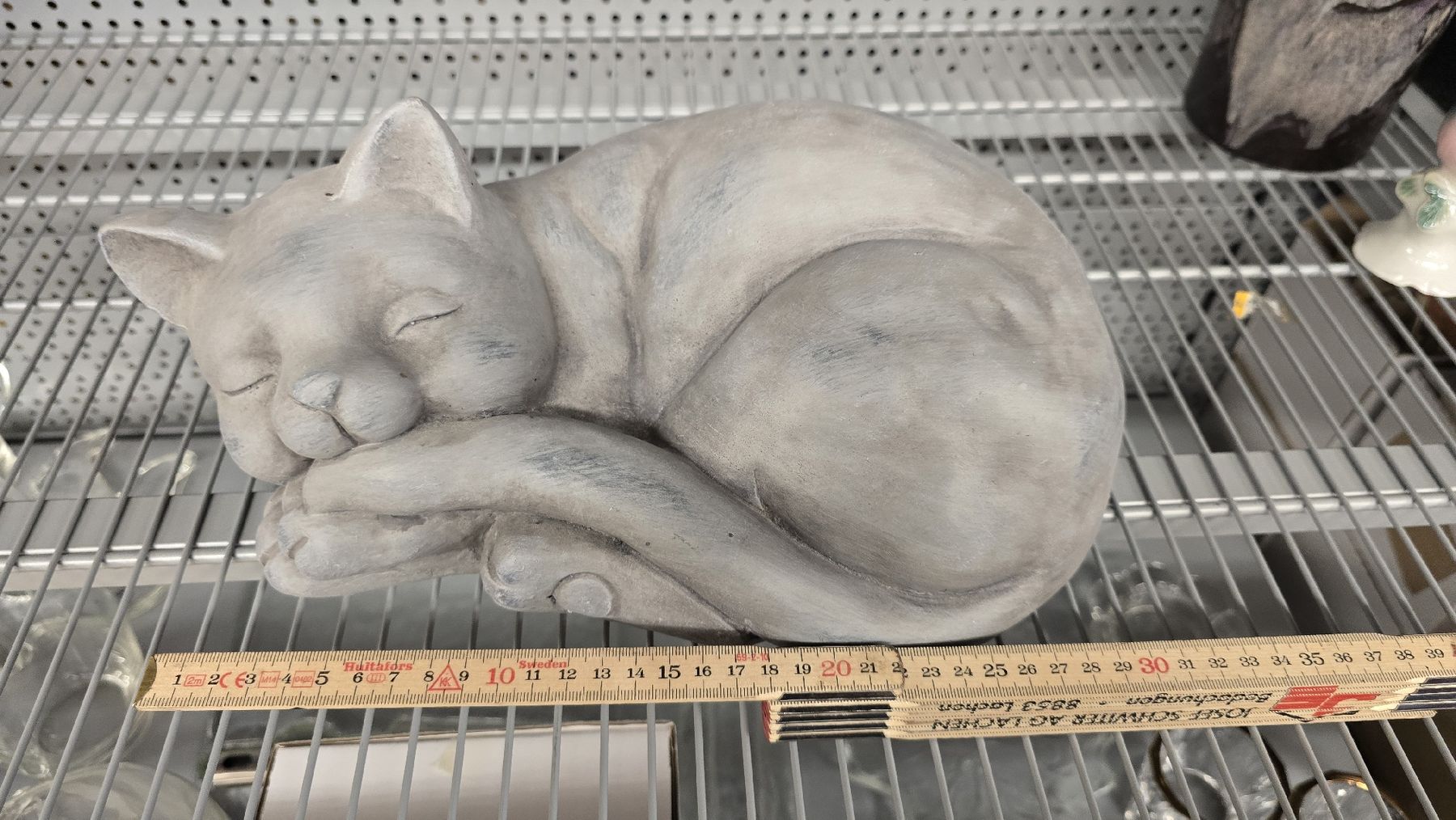 Tutte le decorazioni: Schlafende Katze Figur Garten Deko – Usato da Tuggen venduto da Santasbag 2