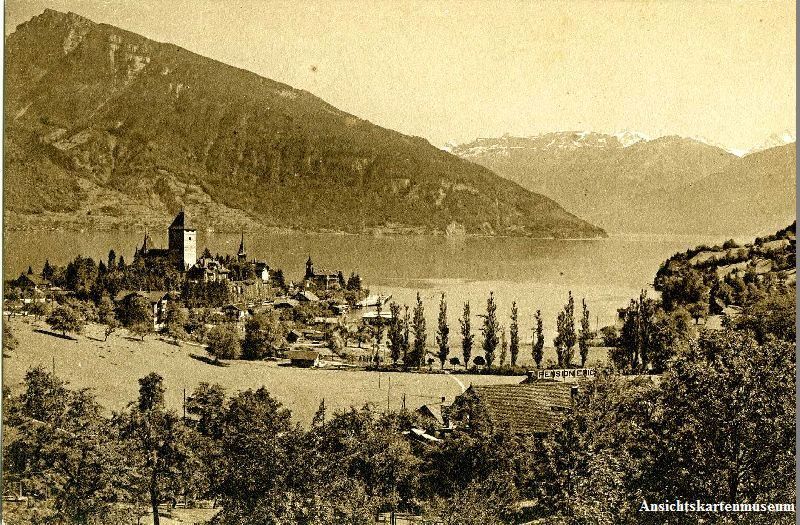 Cartoline postali: Spiez + ca. 1910 – Usato da Emmenbrücke venduto da teestube