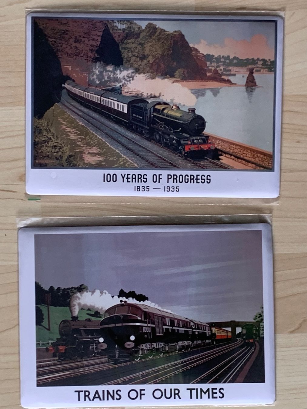 Ecriteaux: Eisenbahn Blechschild – D'occasion à Saland par Katarm