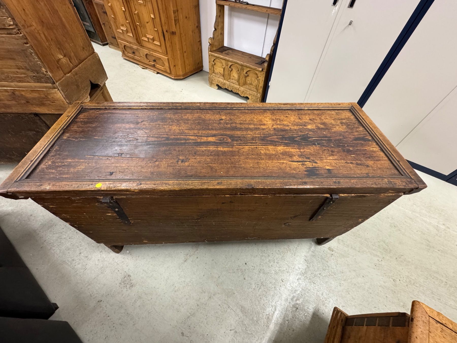 Cassapanche: Authentic Antique Bahut en Sapin - Year 1791 – Usato da Gsteig b. Gstaad venduto da Auctionly 8