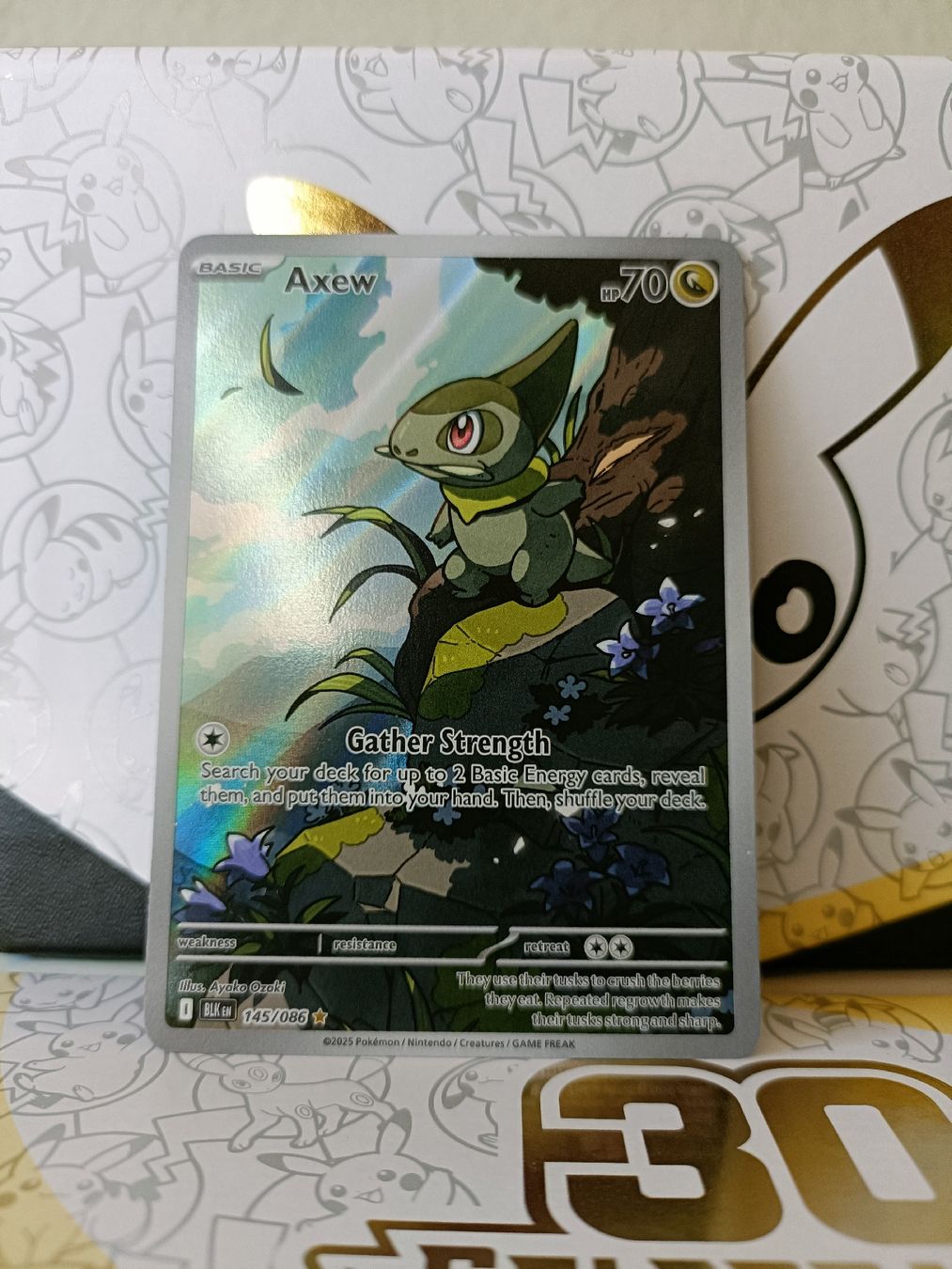 Pokémon Carte collezionabili: Axew IR (Withe Flare) EN – Usato da Zürich venduto da Sysyem-pokemon