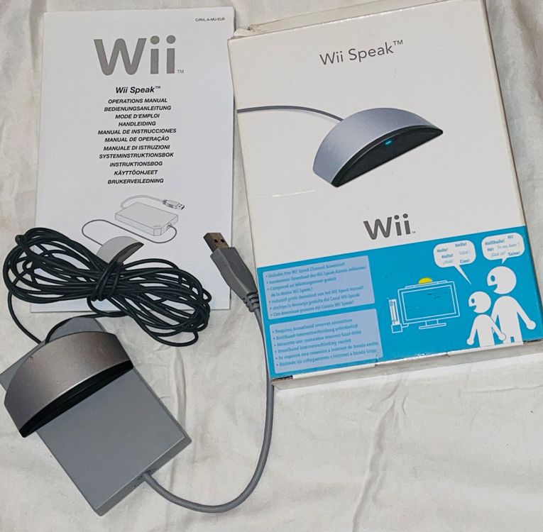 Wii Speak (microphone tv pour Wii) Kaufen auf Ricardo