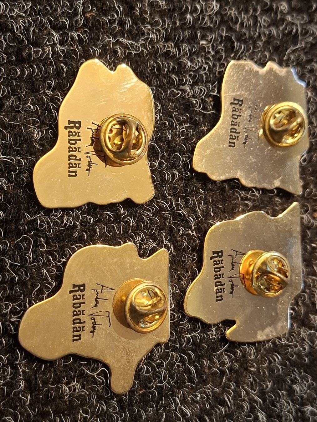 Plaketten & Abzeichen: 4 Pin's Rabadan Bellinzona – Neu (gemäss Beschreibung) aus Motto Blenio von Vigio 4
