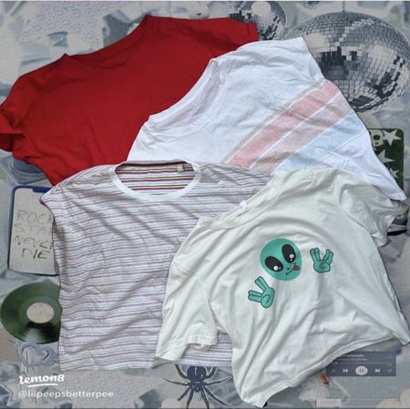 4er Pack T-Shirts Sommer Damen Gr. M