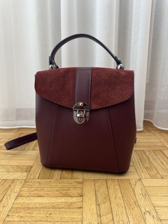 Lederrucksack/Handtasche aus Leder