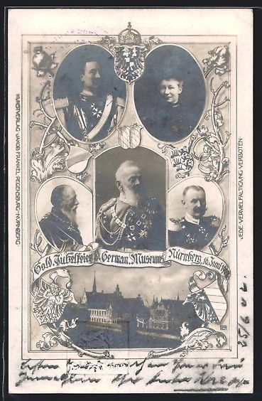 Cancelleria postale: Nürnberg, 50 jähriges Jubiläum 1902 d – Usato da Berlin venduto da bartko-reher