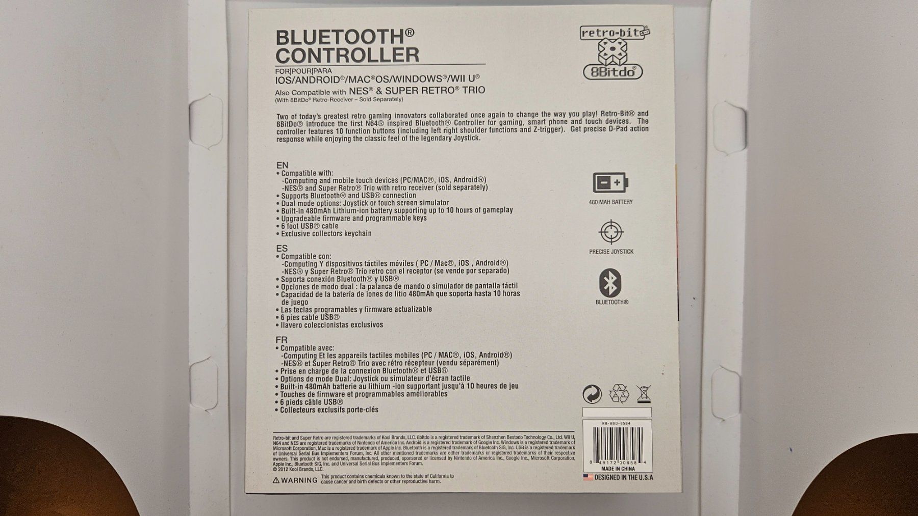 8BitDO Controller: 8BitDo x Retro-Bit N64 Bluetooth Controller – Absolute Rarit – Gebraucht aus Ebmatingen von RetroVans 1