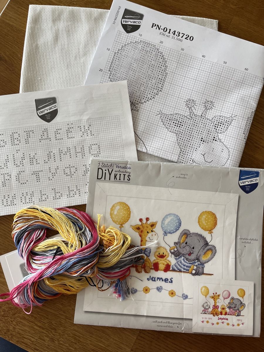 Kit bricolage: Stickset "Tiere" – Nuovo (secondo la descrizione) da Weesen venduto da Engadinerin 1
