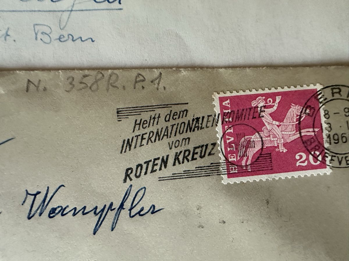 Alle Briefmarken: Schweiz - Befarfsbriefe mit Abart  – Gebraucht aus Schmitten / FR von Samsara169 9