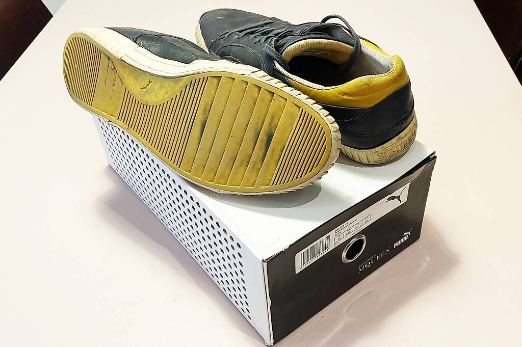 Puma Herrenschuhe: Puma Alexander McQueen Street Climb Lo Leather Saphir – Gebraucht aus Zürich von dkaschub 2