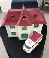 Schleich Wohnhaus mit Arztauto