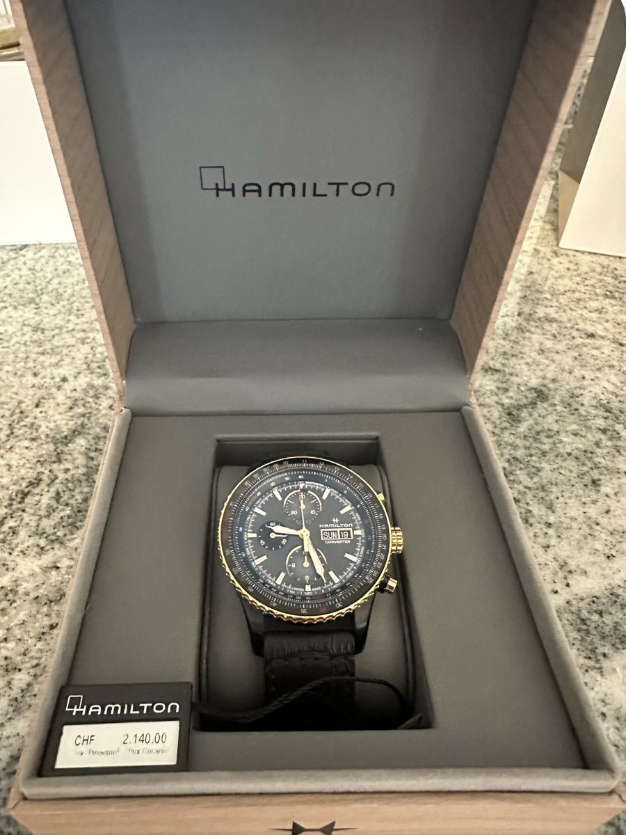 Hamilton Orologi: Hamilton Khaki Aviation Converter Auto Chrono – Usato da Emmenbrücke venduto da Tschosch