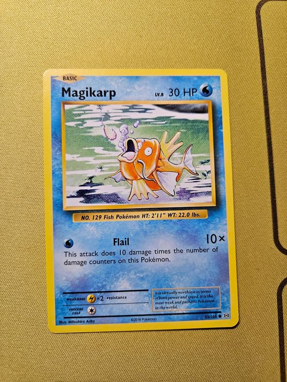 Evolutions - Magikarp 33/108 (Gebraucht) in Bellinzona für CHF 0.3 ...